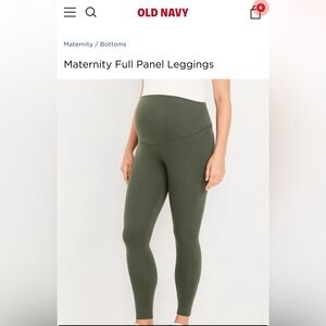 Old Navy Maternity Leggings green size large